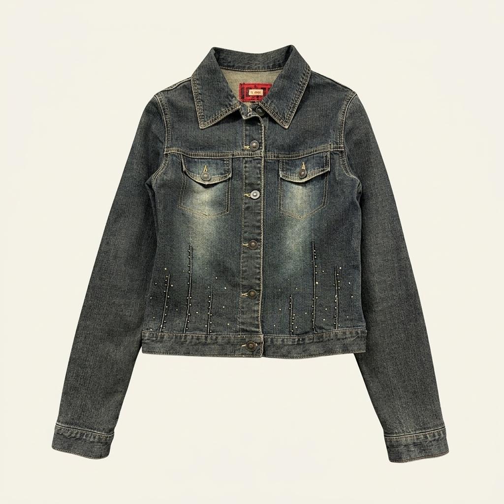 vintage denim jacket (S) 1