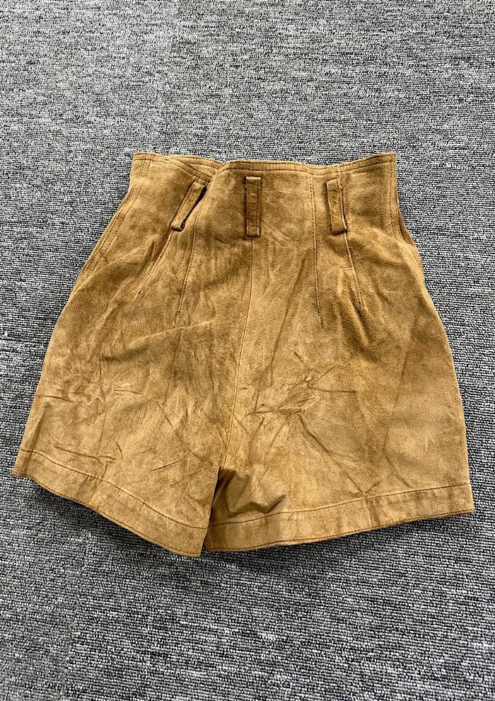 vintage leather pants (26inch) 6