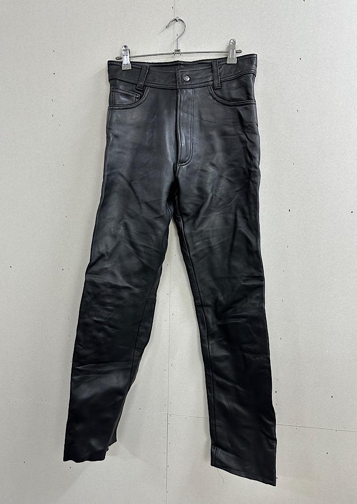 plicana leather pants (27inch) 2