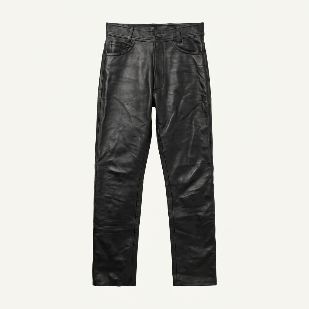 plicana leather pants (27inch) 1