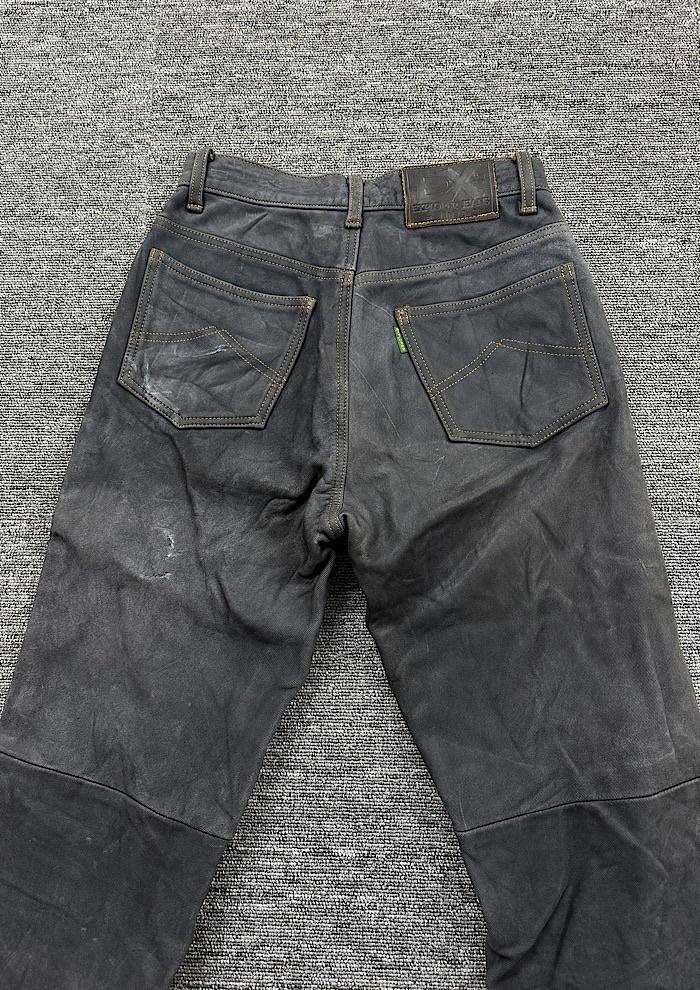 KUSHITANI explorer jeans leather pants (25inch) 6