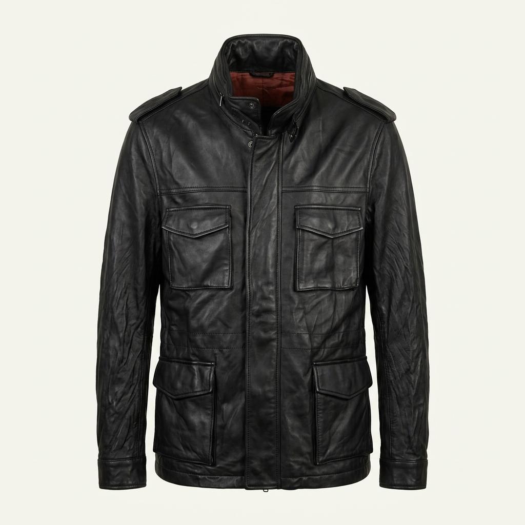 sheepskin jacket (M) 1