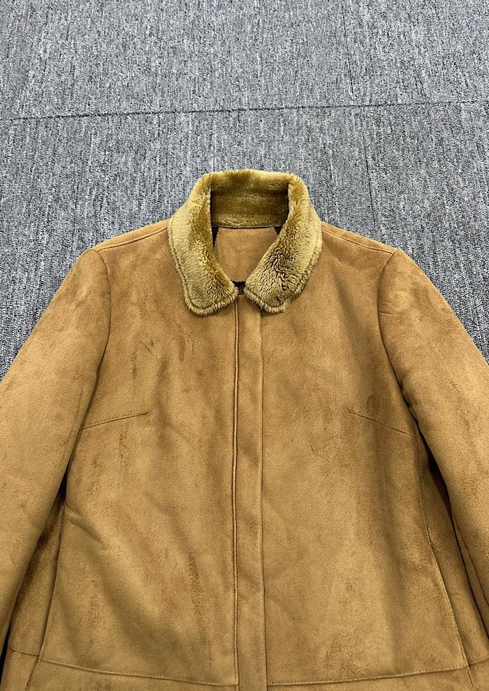 vegan mouton jacket (M) 5