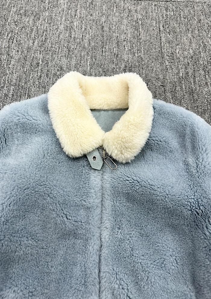 fur jacket (M) 6