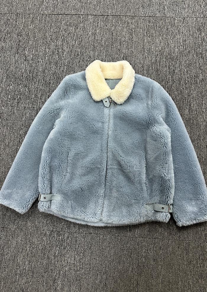 fur jacket (M) 4