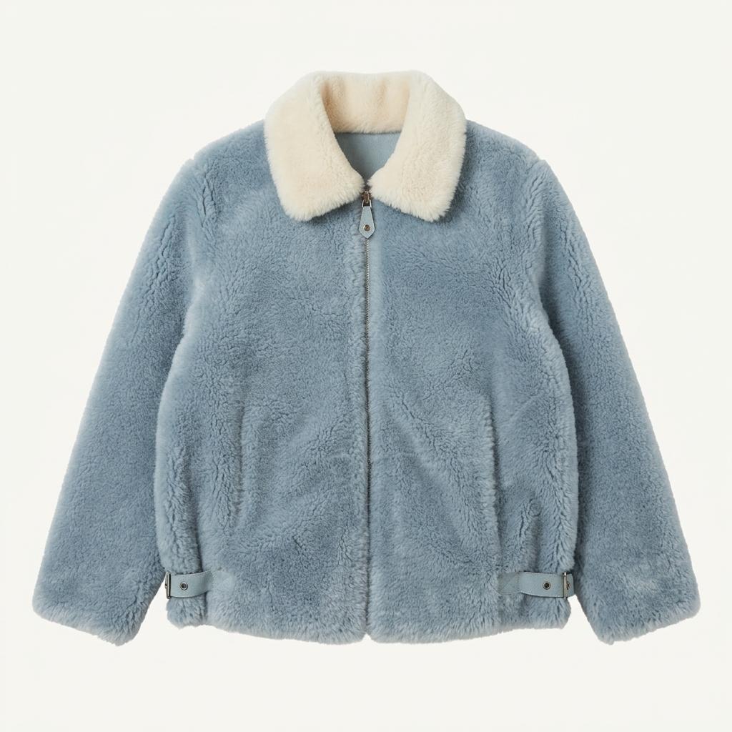fur jacket (M) 1