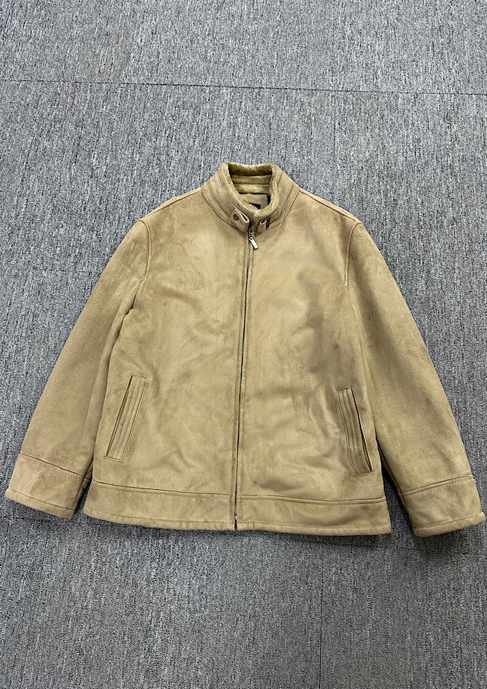 vegan mouton jacket (L) 4
