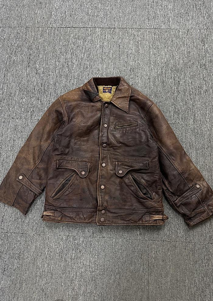 vintage leather jacket 3