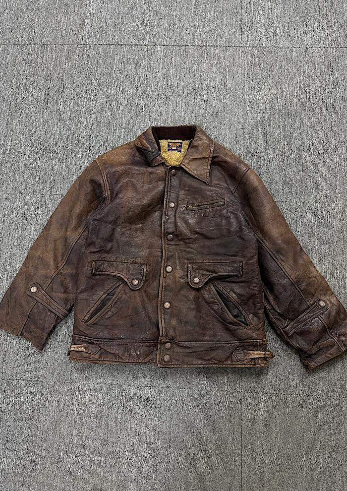 vintage leather jacket 4