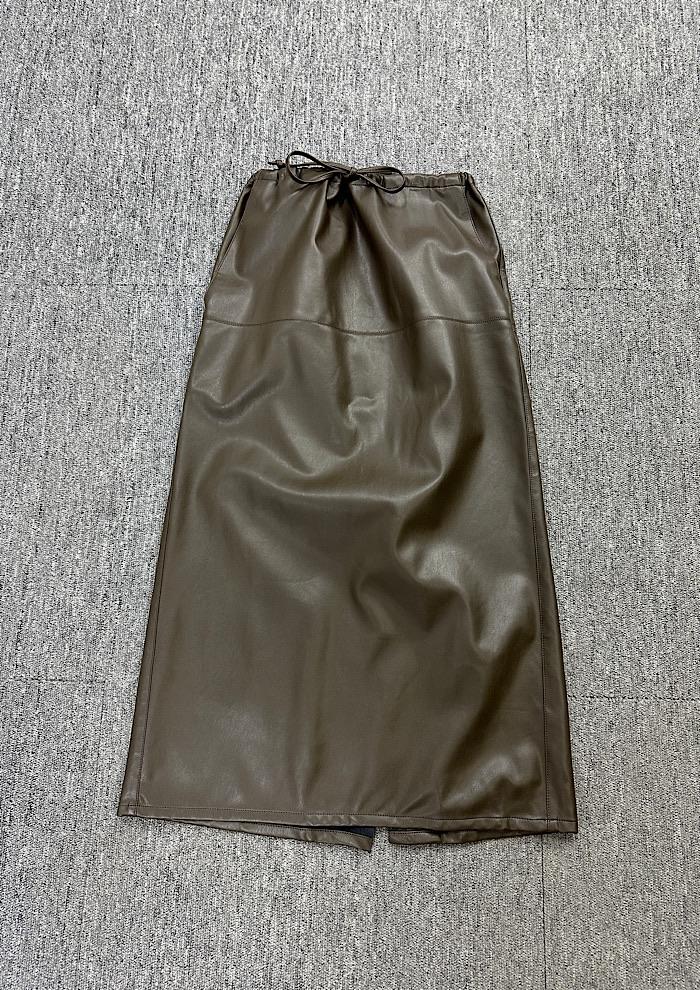 vegan leather skirt 4