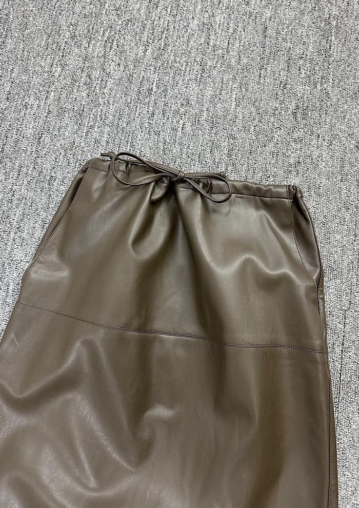 vegan leather skirt 5