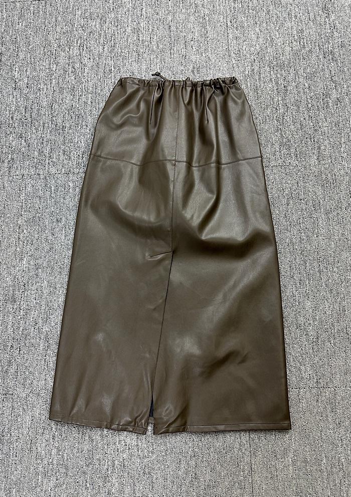 vegan leather skirt 6