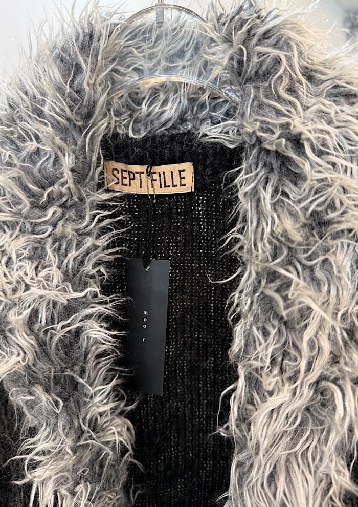 vintage fur cardigan 5