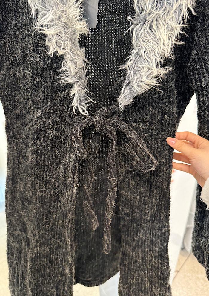 vintage fur cardigan 6