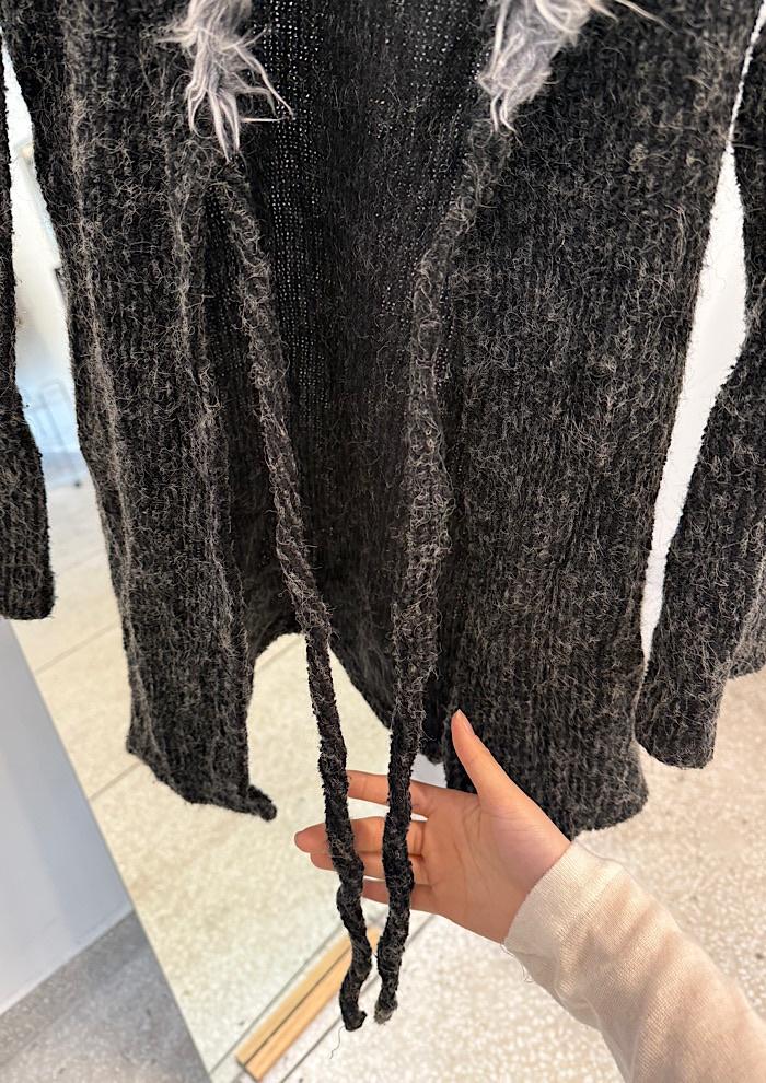 vintage fur cardigan 8