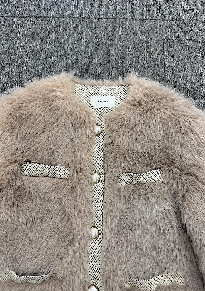 fur jacket (L) 5