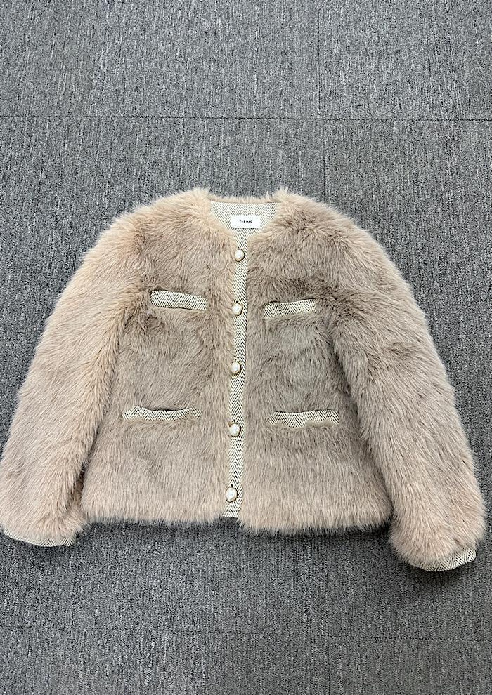 fur jacket (L) 2