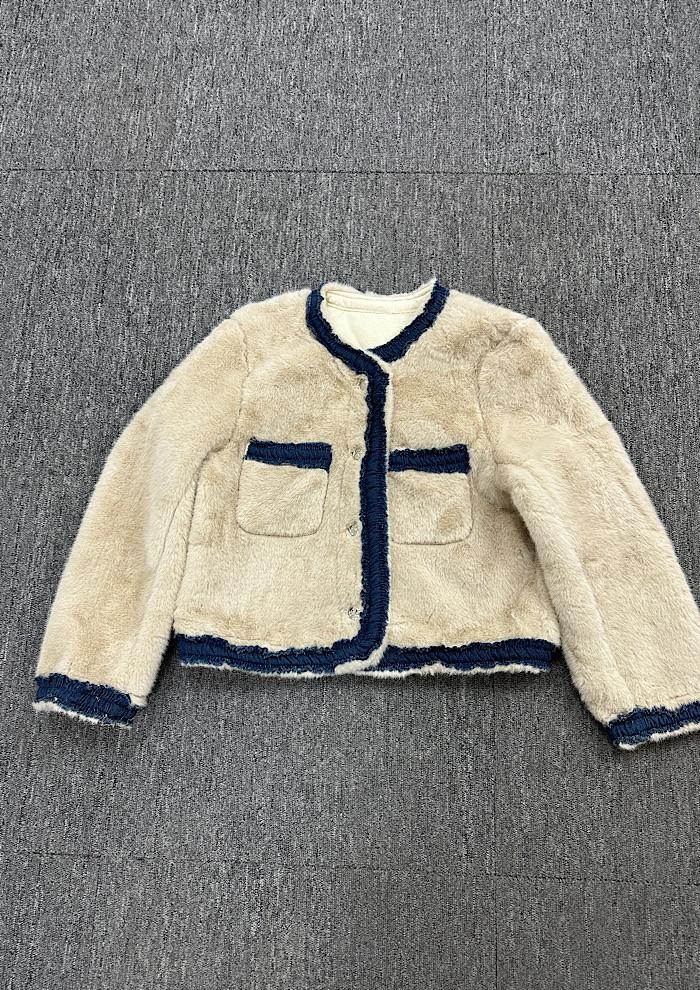 fur jacket (M) 2