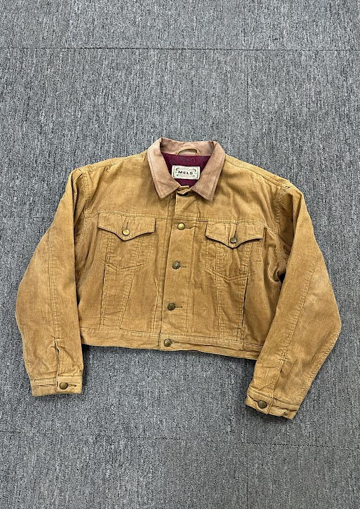 vintage corduroy crop jacket 3