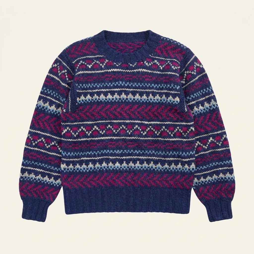 hand knit (M) 1