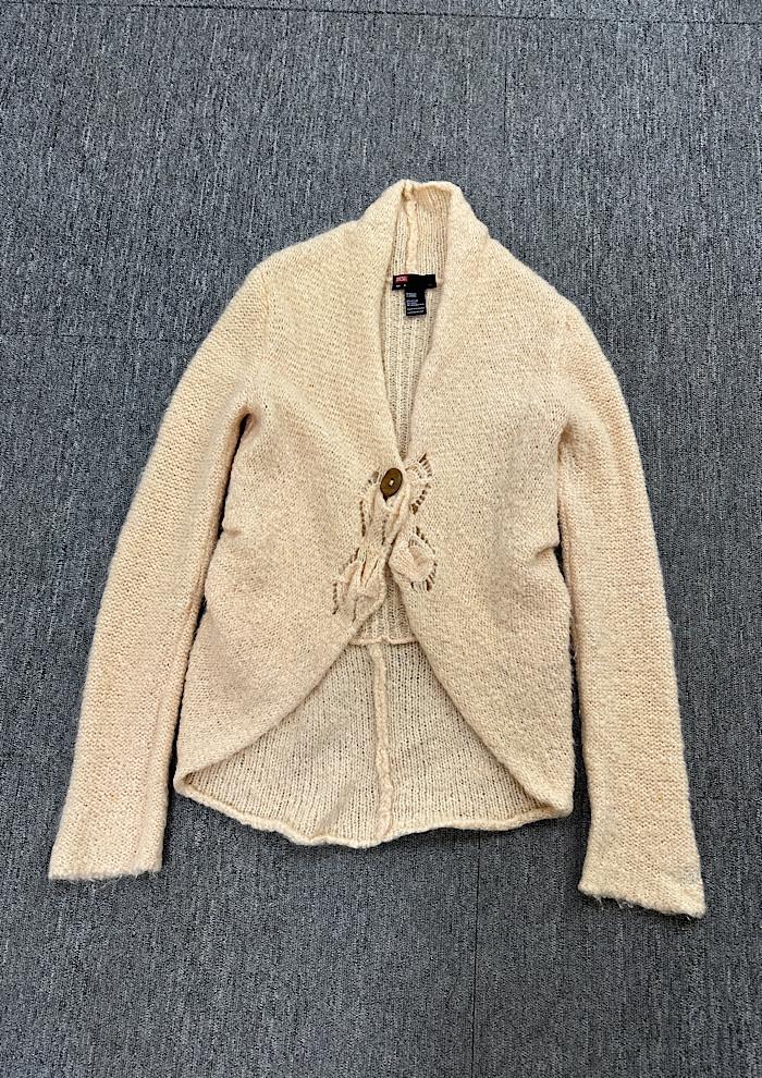 diesel mohair cardigan (M) 2