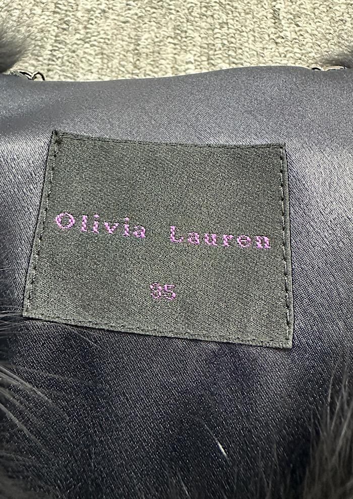 olivia lauren fox fur vest (M) 6