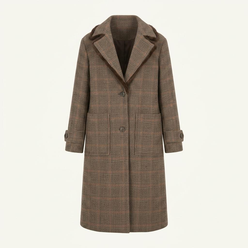 mink trim coat 1