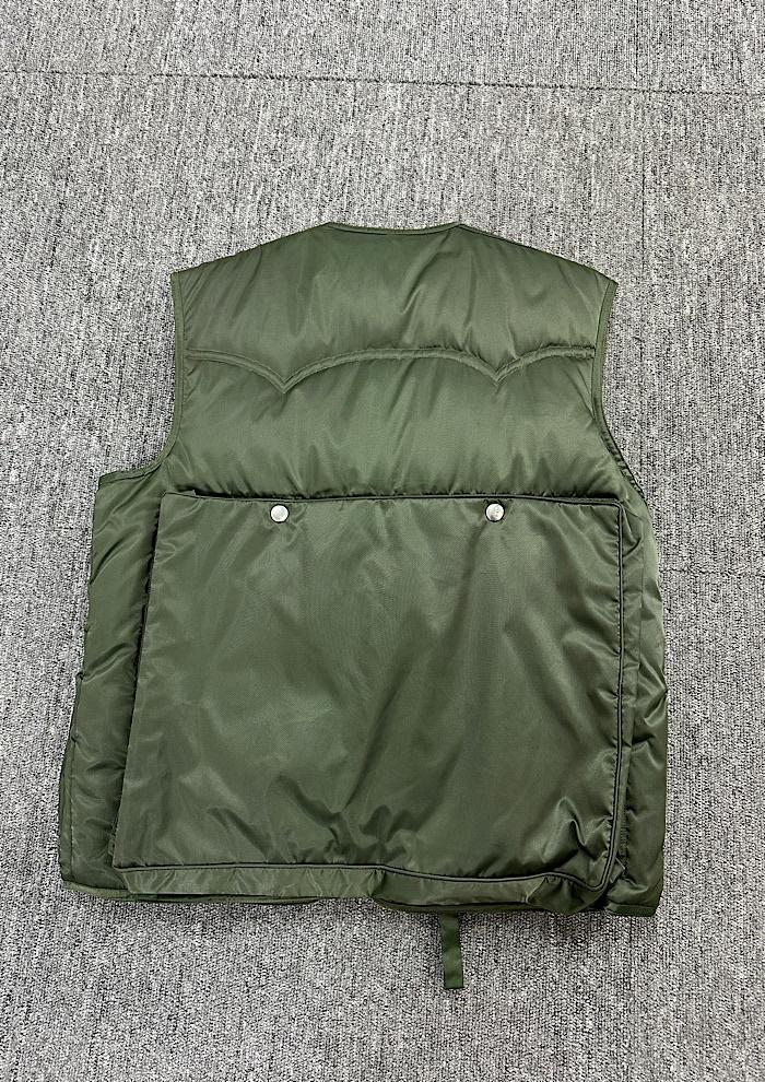 vintage padding vest (L) 6