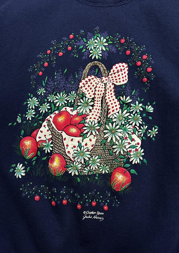 90s vintage sweatshirt made in usa (S) 5