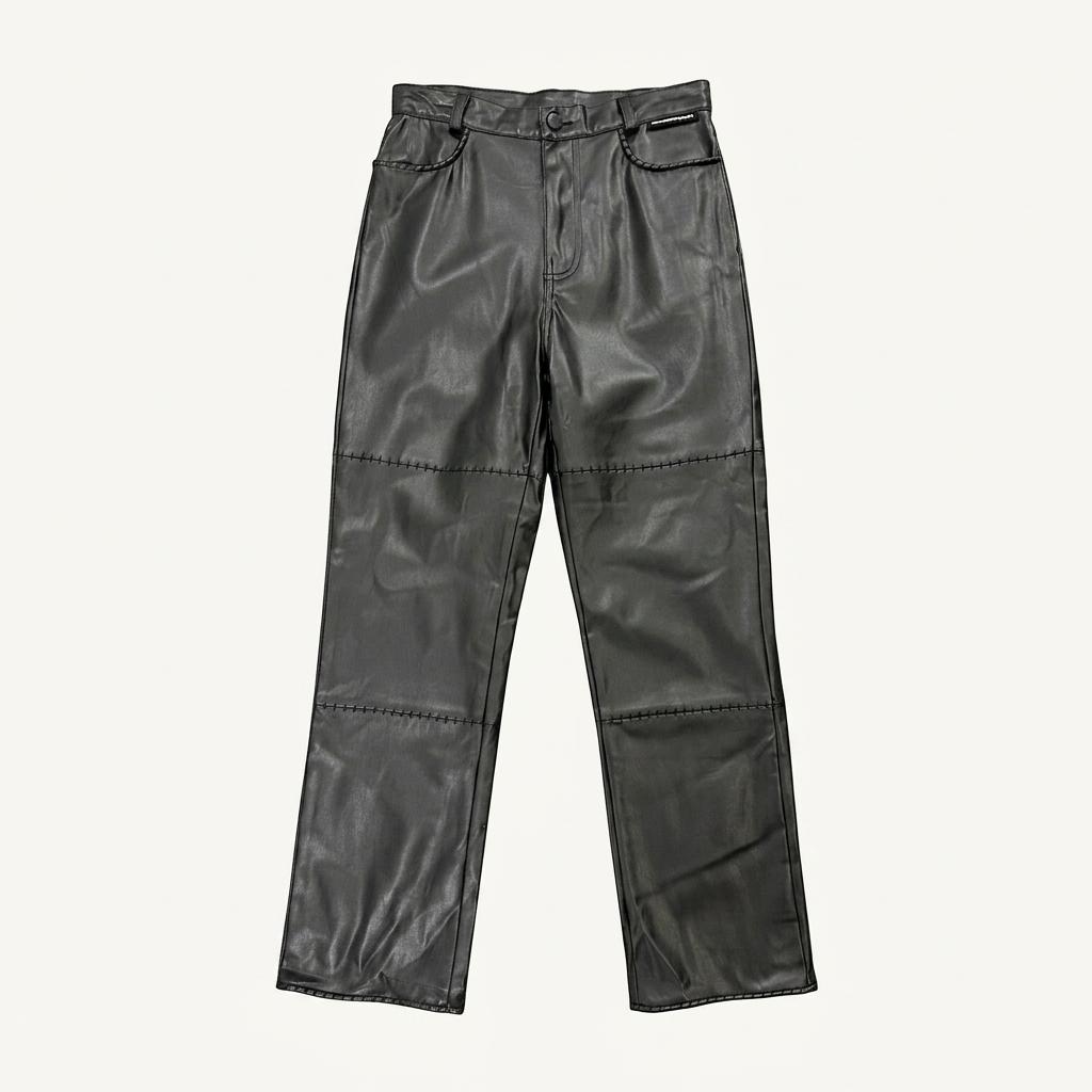 vegan leather pants (26inch) 1