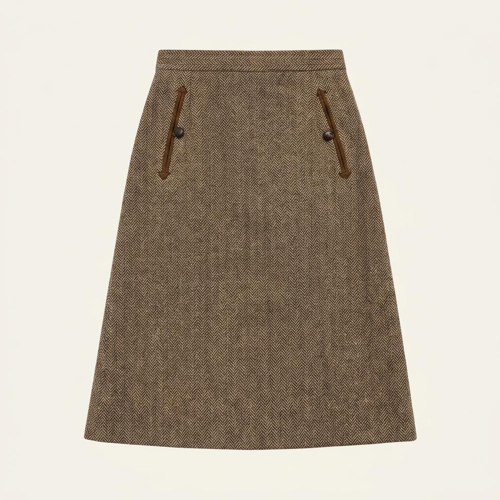 burberry tweed skirt 1