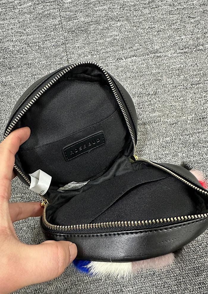 새상품 rose bud mink pouch 7