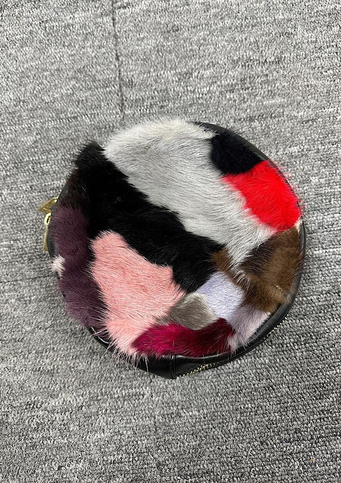 새상품 rose bud mink pouch 5