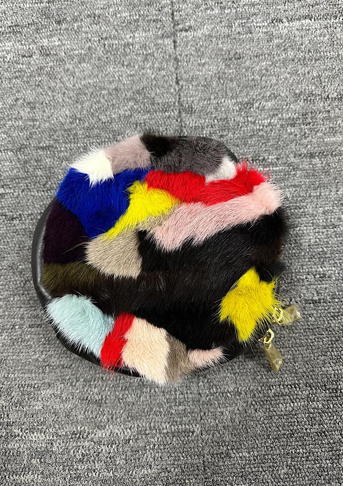 새상품 rose bud mink pouch 4