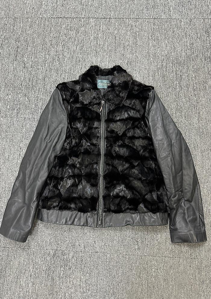 mink jacket (L) 3