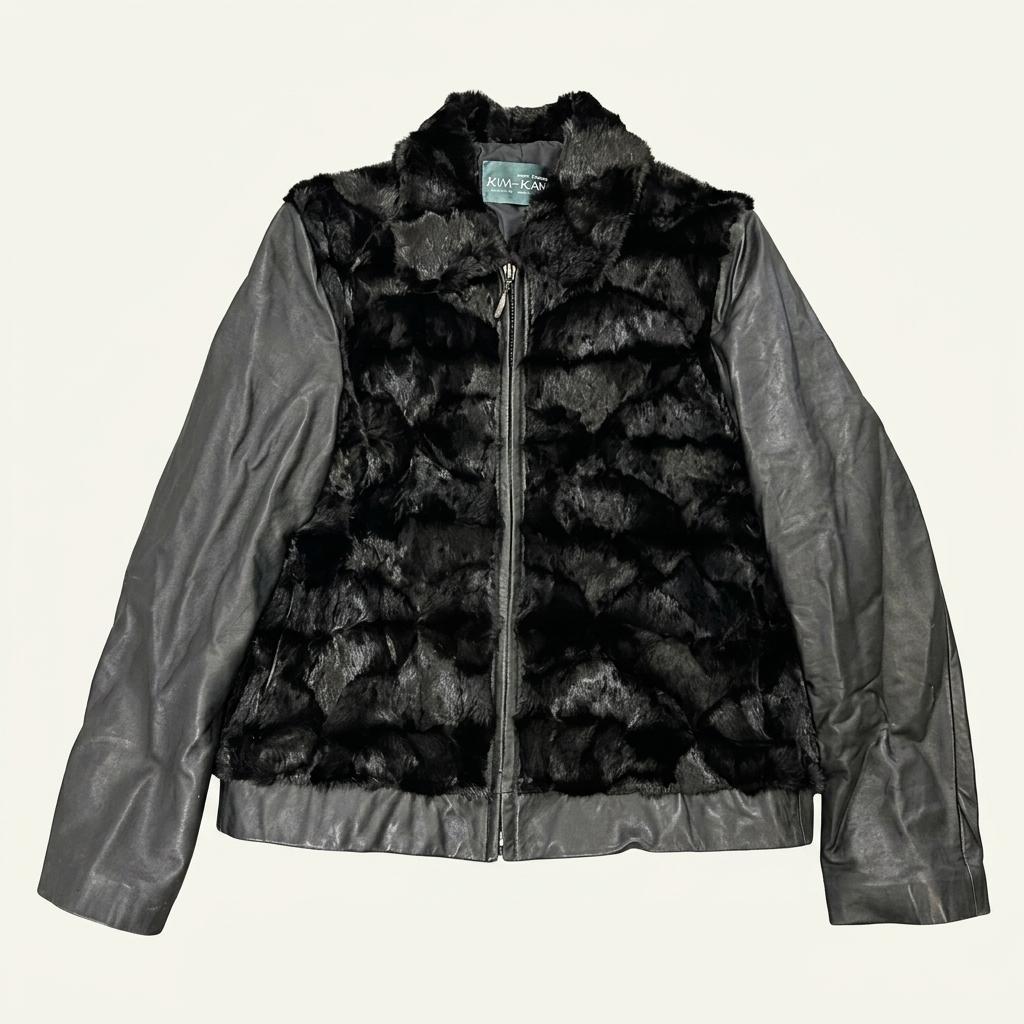 mink jacket (L) 1