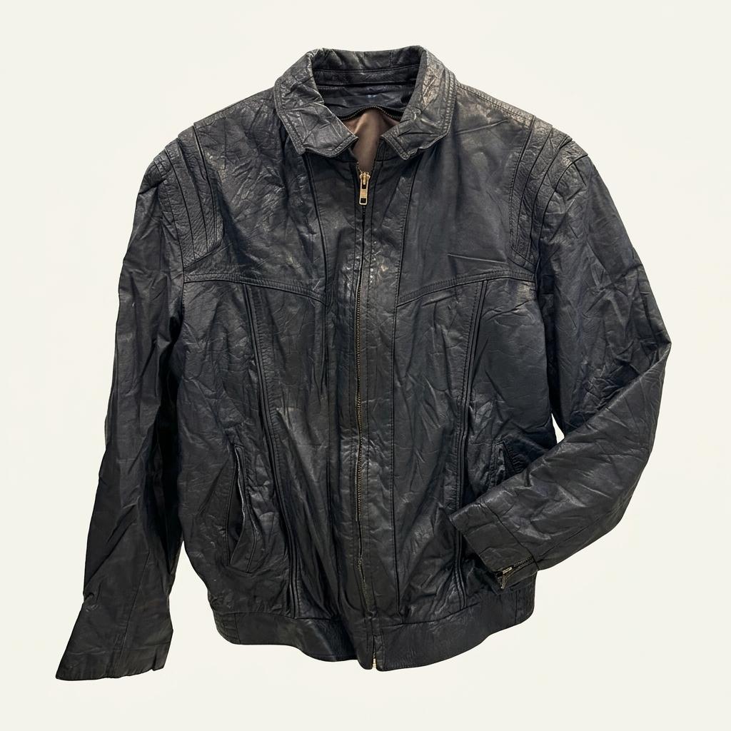 vintage leather jacket 1