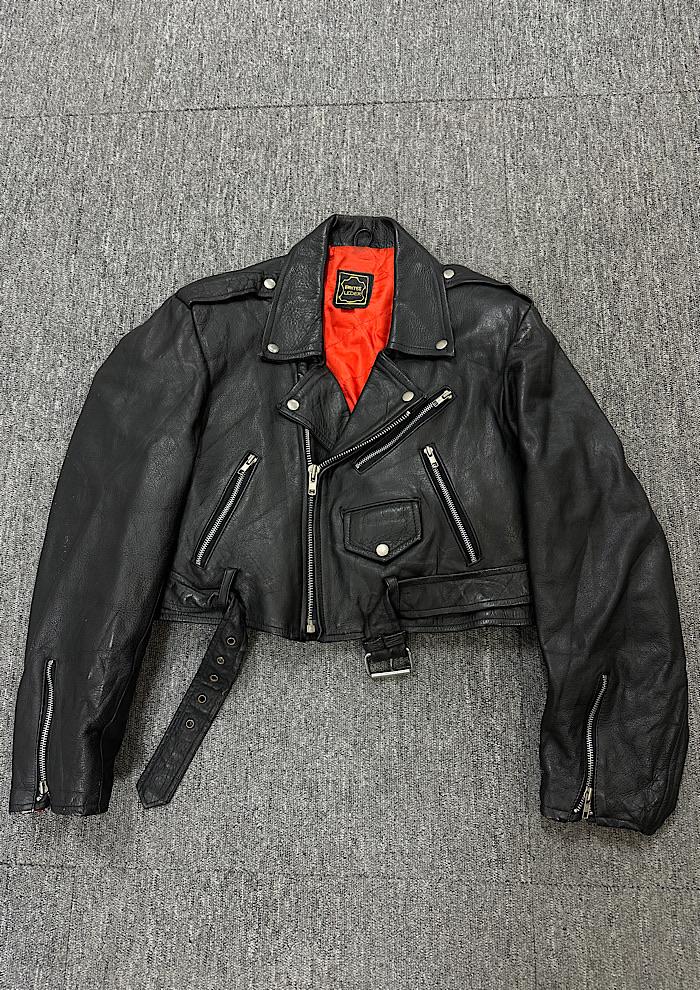 vintage leather jacket 2