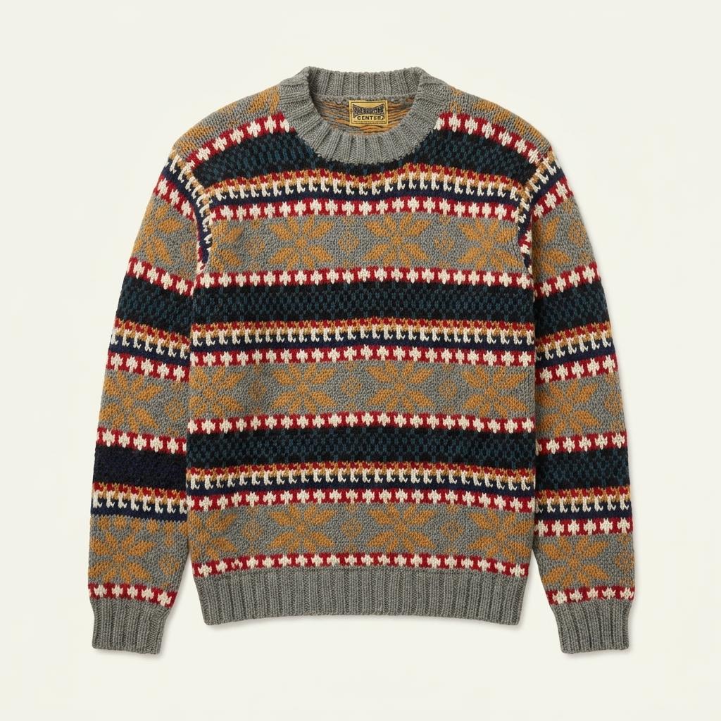 vintage heavy knit 1