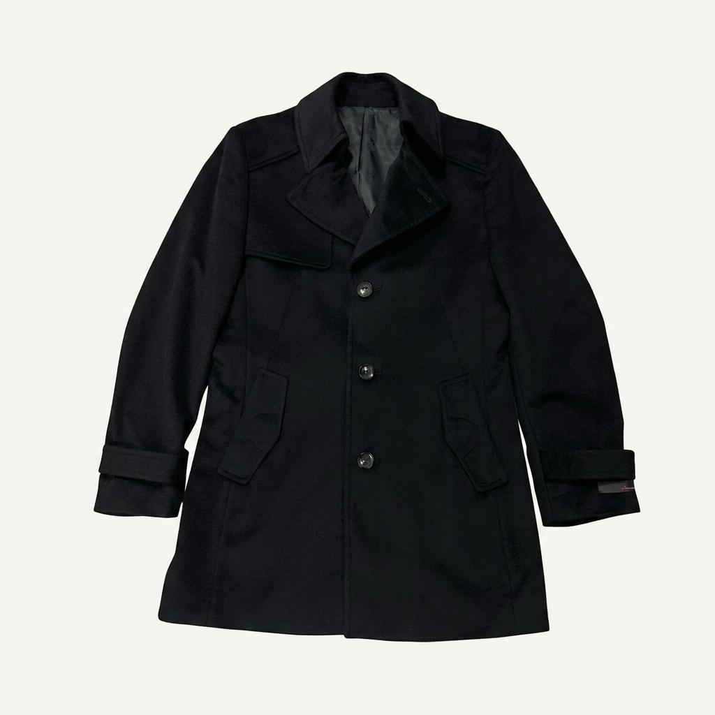 sieg cashmere coat (M) 1