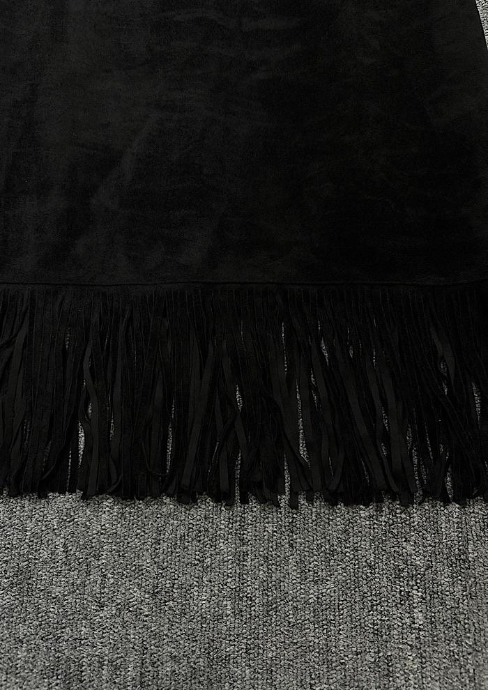 vegan suede skirt (27inch) 5