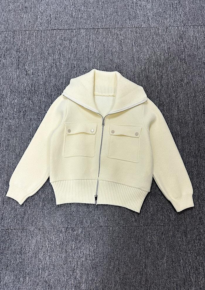 knit zip-up 5