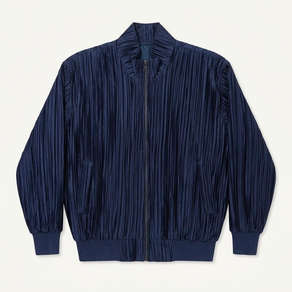 vintage pleats jacket 1