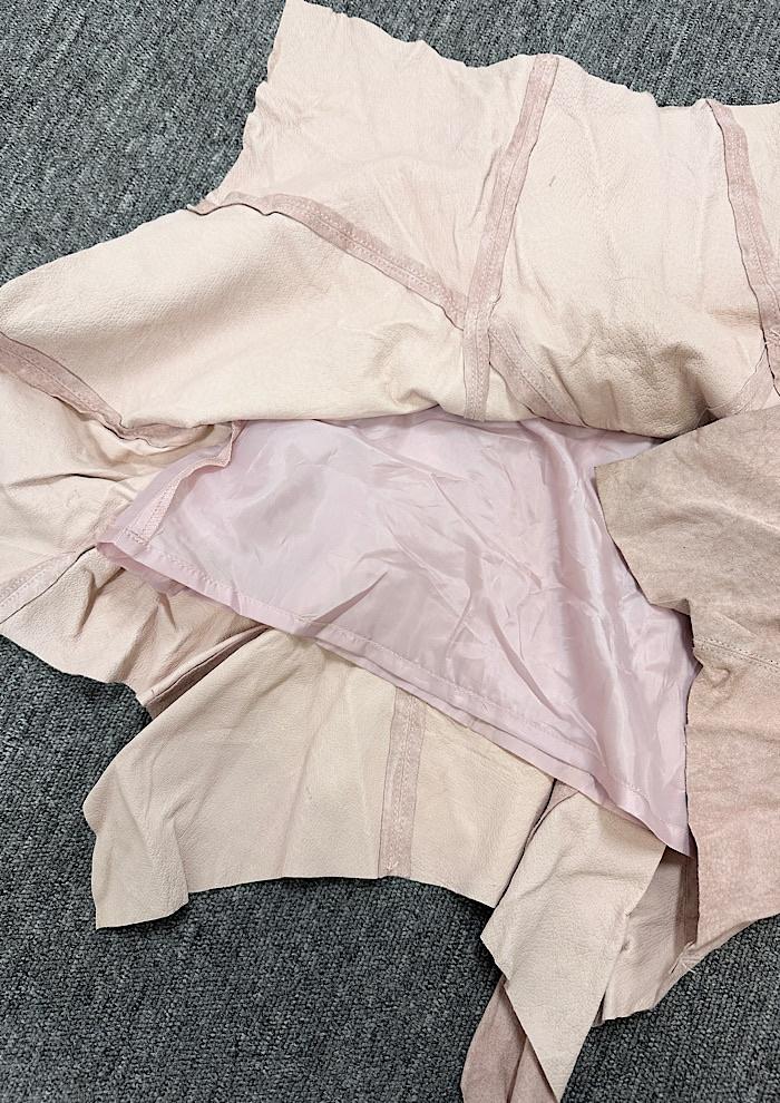vintage leather skirt (26inch) 6