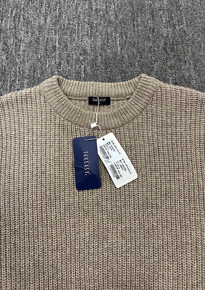새상품 takeasy overfit knit 6