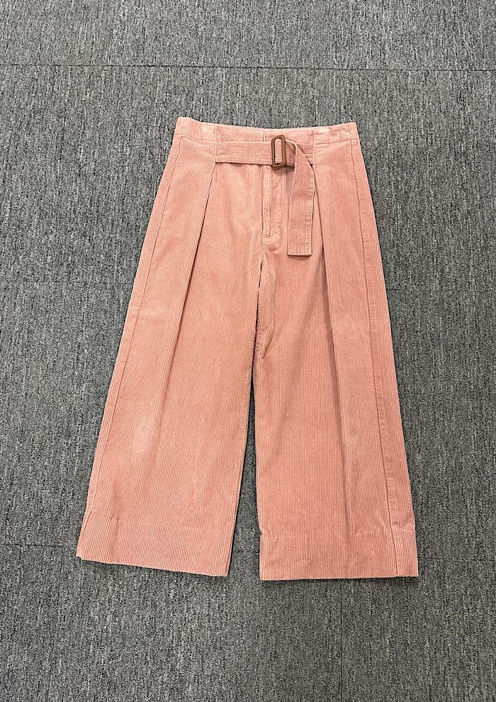 corduroy wide pants (29inch) 3