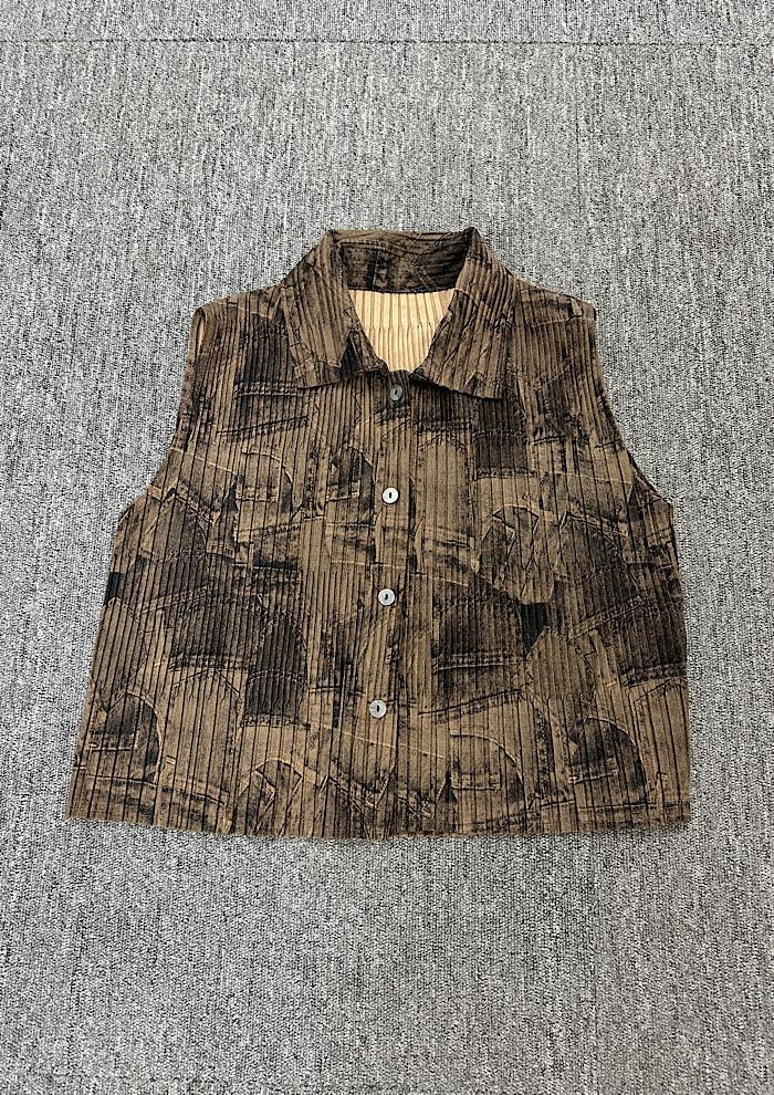 pleats vest (XL) 2