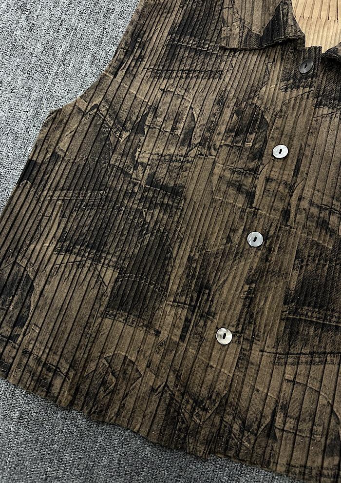 pleats vest (XL) 5