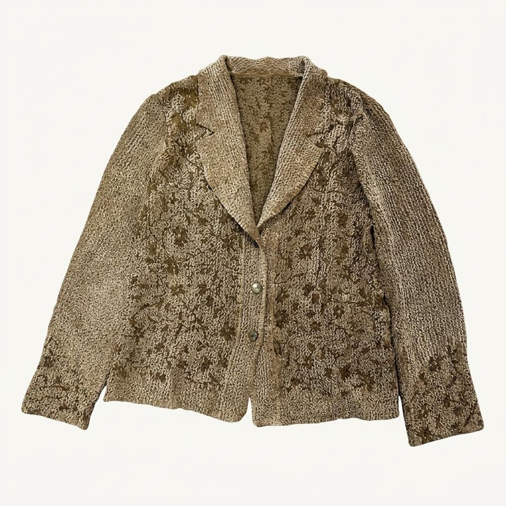 vintage pleats jacket 1