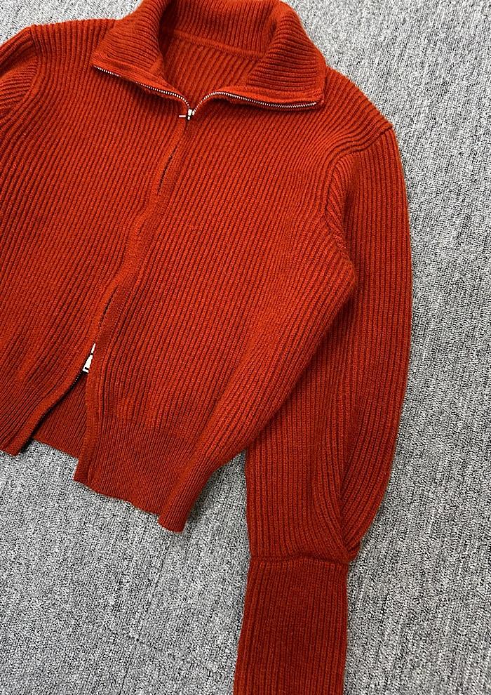 knit zip-up 5
